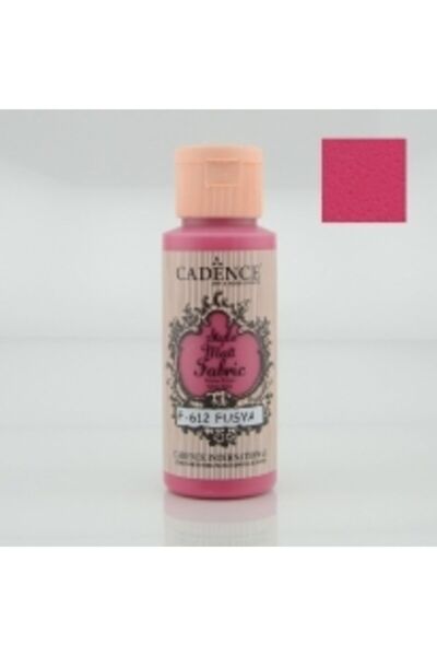 Cadence 612 Fuşya Kumaş Boyası 59ml(cc)