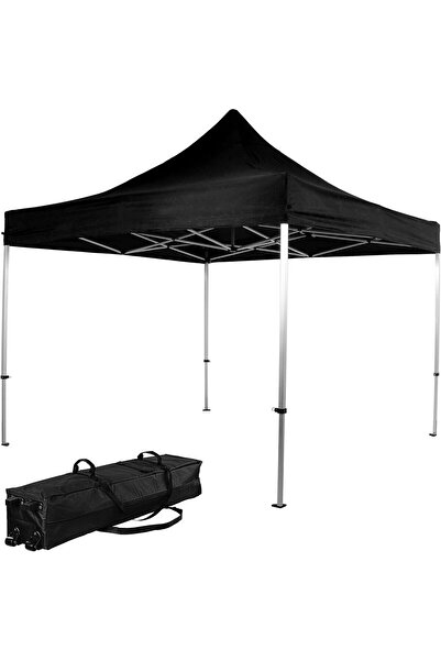 Denizli Branda Kamelya Çardak Tente Siyah 300 X 300