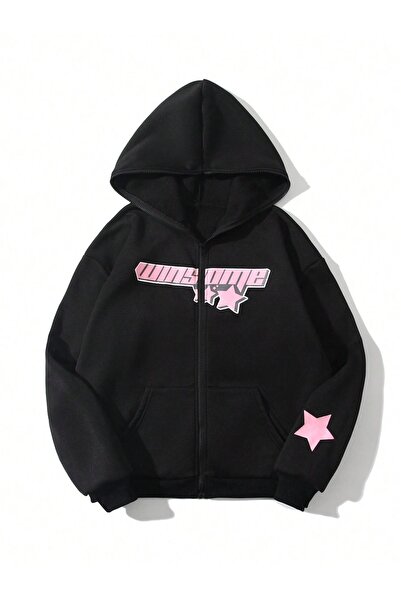 modaberry Hanorac Winsome Cardigan cu fermoar - Hanorac de iarnă cu buzunar s...