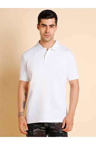 Dennis Lingo By Styli Solid Slim Fit Polo