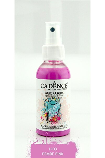 Cadence 1103 Pembe Sprey Kumaş Boyası