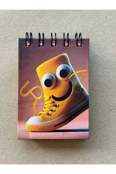 LİMON DEFTER Caiet de note Lemon Mini cu copertă rigidă, spirală, cu pagini colorate