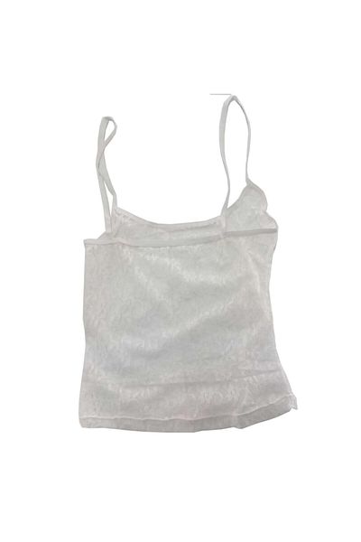 AĞIRSOY White 3 Pieces Thin Rope Strap Lace Bralets Set