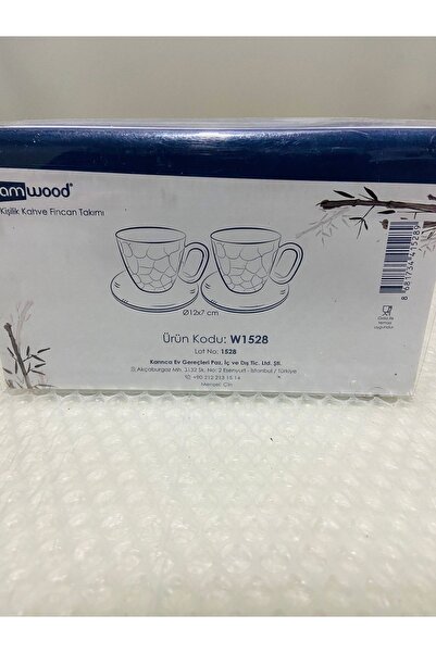 Bamwood Bambum 2-Person Porcelain Coffee Cup