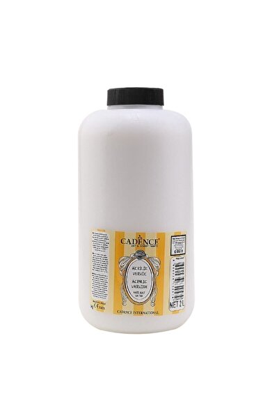 Cadence Boya Cadence Su Bazlı Yarı Mat Vernik Satin 2000 ml