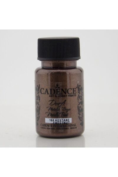 Cadence Cadence 168 Kestane Dora Metalik Boya 50ml