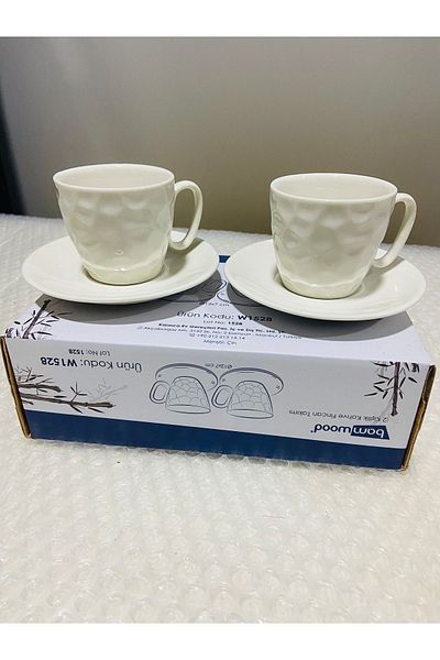 Bamwood Bambum 2-Person Porcelain Coffee Cup