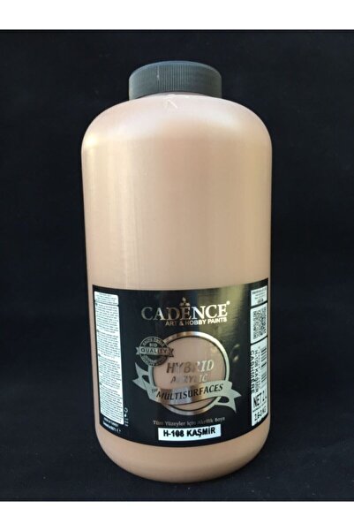 Cadence Boya H-108 Kaşmir 2000 Ml (3 Kg ) Hybrid Multisurface Akrilik Boya (hibrit)