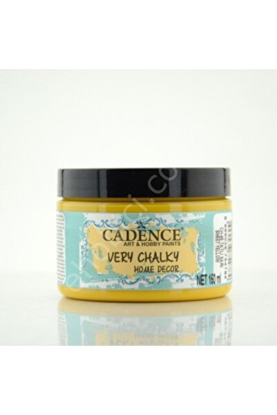 Cadence Very Chalky Home Decor Mobilya Boyası 150 ml. 45 Tatlı Sarı