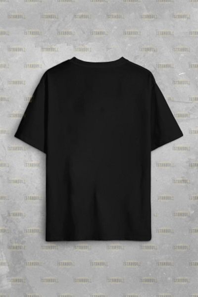PENTHİLUS Bleach Front Printed Oversize T-shirt