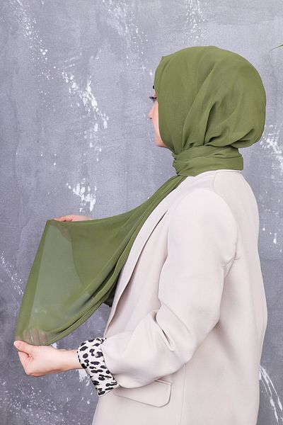 Golden Rose Chiffon Shawl