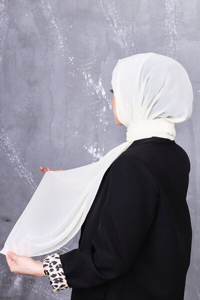 Golden Rose Chiffon Shawl