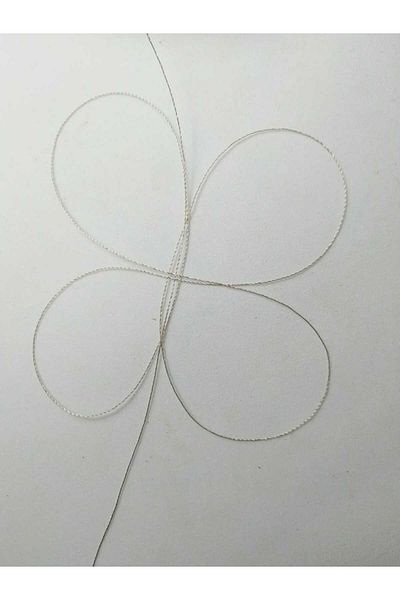 Eskişehir hobi sanat 0.2 Mm Mink Colored 60 Meters Rosary String - Thinnest Rosary String
