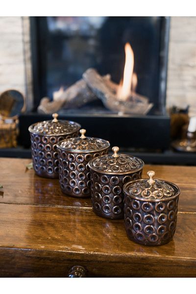 Bakır Concept COPPER SPICE SET GAMZELI MODEL OXIDITED COLOR (4