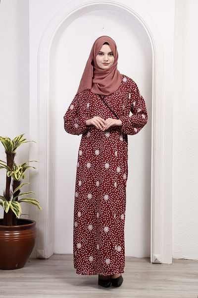 Kutay Collection فستان صلاة صيفي نسائي من القطن