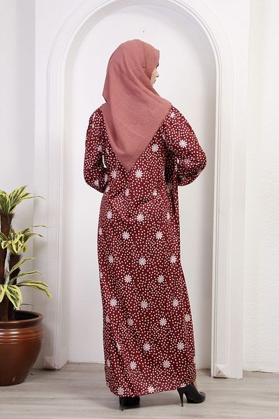 Kutay Collection فستان صلاة صيفي نسائي من القطن