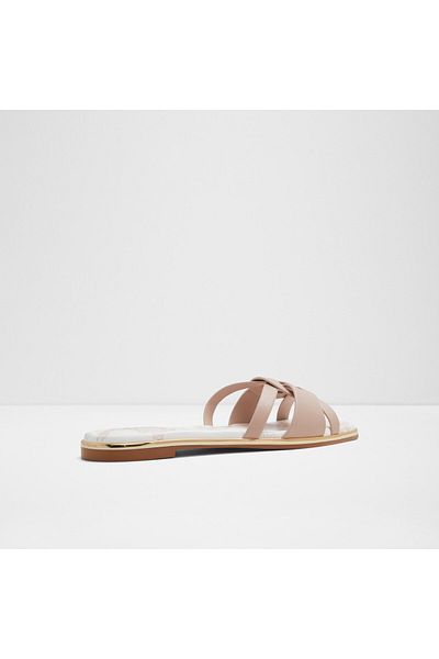 Aldo Pink Light Velvet Sandals - For Women