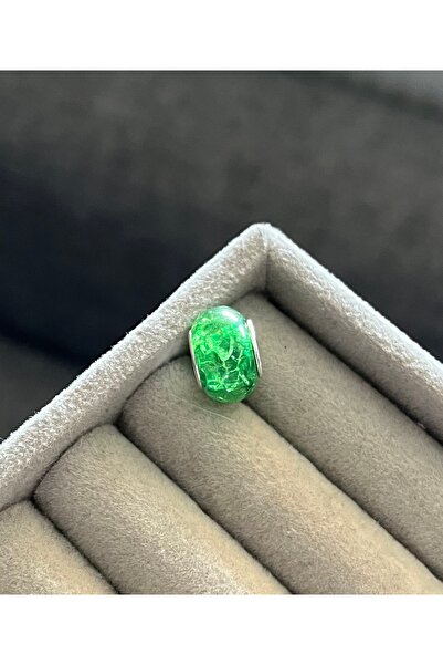 asaf Kırık buz murano charm | gümüş kaplama