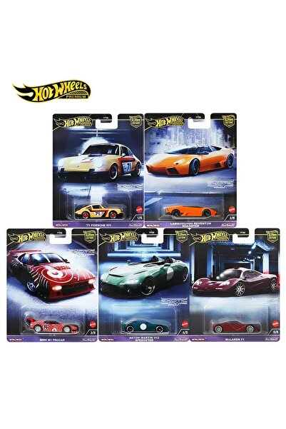 HOT WHEELS Premium Car Culture Exotic Envy 5'li Set