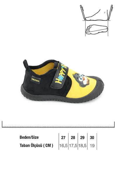 GEZER Παιδικά Παπούτσια Ορθοπεδική Σόλα Velcro Home School
