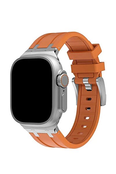 Sonic Apple watch Ultra uyumlu Royal loop silikon kordon Apple Watch Seri ultra