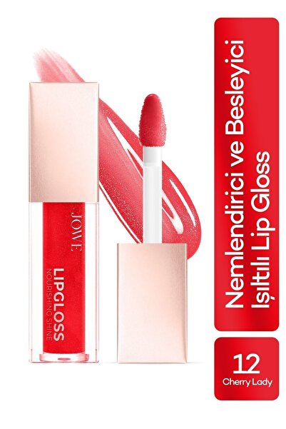 JOWE Nemlendirici Ve Besleyici Nourishing Shine Lip Gloss - 12 Cherry Lady