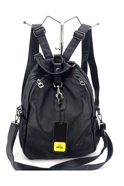 MEGA ÇANTA Pera Bag Black Backpack and Shoulder Bag Tm1370