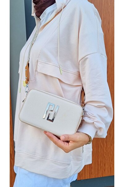 Just Polo JUSTPOLO حقيبة كتف وحقيبة كروس نسائية أصلية من لاكوست مكونة من 3 أقسام