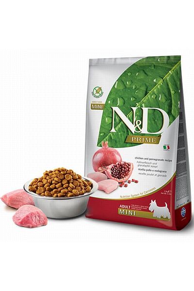 N&D Prime Chicken - Small Breed Adult Dog Food 2.5 Kg