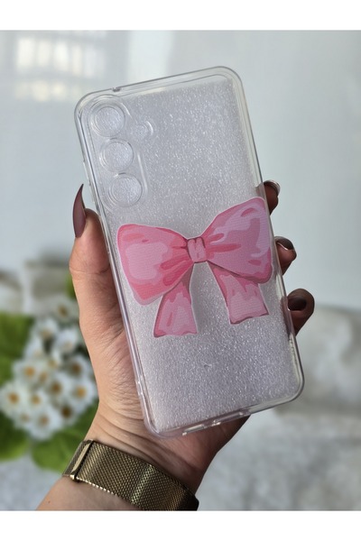 SUPER FRAME Samsung Galaxy M14 Uyumlu Baskılı Şeffaf Telefon Kılıfı