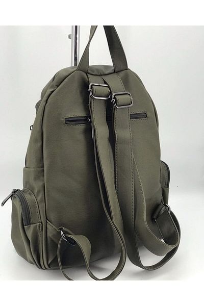 MEGA ÇANTA Rucsac verde pentru femei