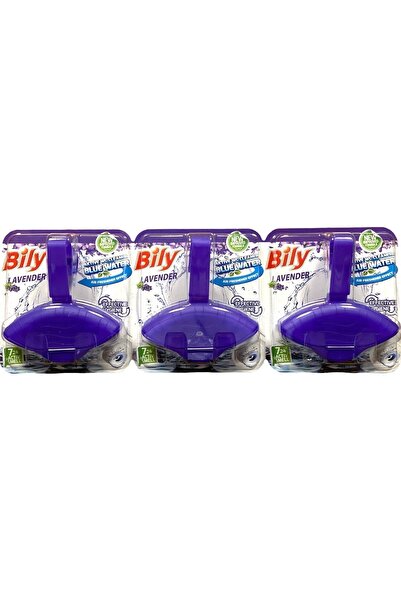 Bily Shell Wc Klozet Blok Lavender Mavi Su Etkili 3x40g