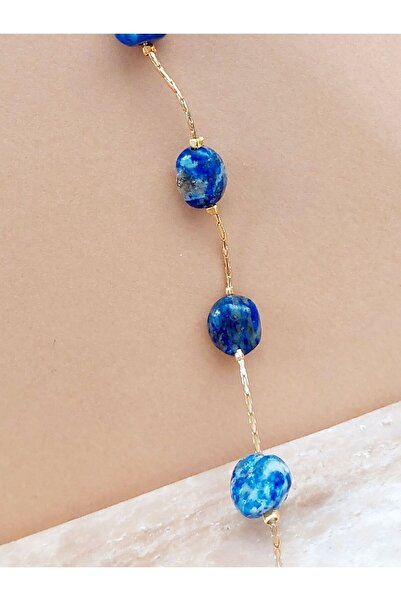 By Song Aksesuar Lapis Lazuli Doğaltaş Bileklik