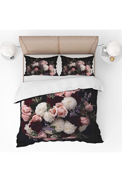 yok yok evim eve dair her şey Set de husă de pilota cu model 3D cu trandafiri...