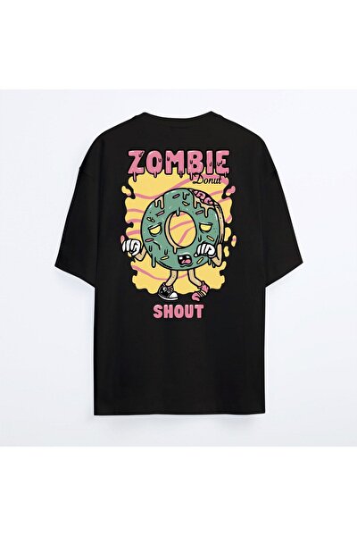 Shout Μπλουζάκι Unisex Oversize Zombie Donut
