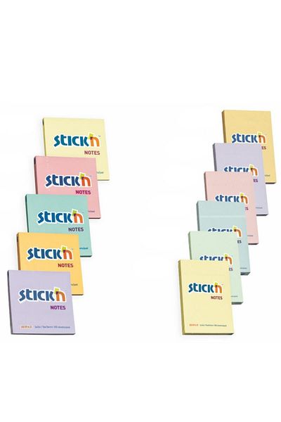 Gıpta Pastel Pink Adhesive Note Paper Stickn 76x51 100 Sheets
