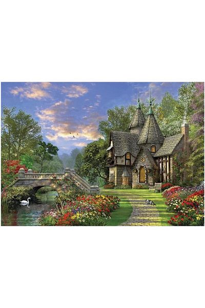 Ks Puzzle Dominic Davison 11355 - Ks Games Puzzle 1000 Pieces, The Old Waterway