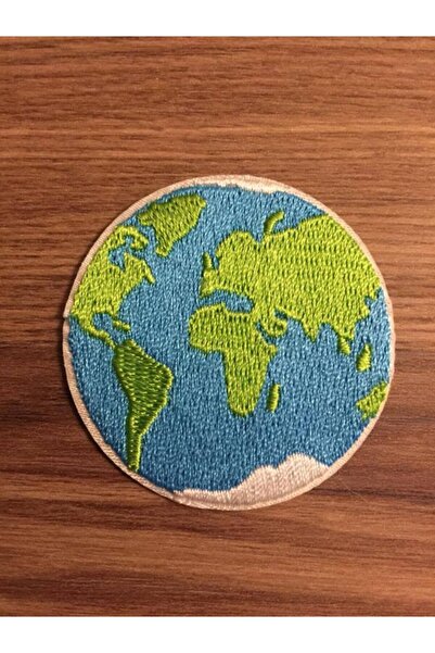 StüdyoÜmitTişört Dünya Planet Gezegen Patch Peç Arma Kot Yaması Patches