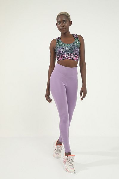 Grenj Fashion Bustieră de bază cu imprimeu digital cu model mixt roz