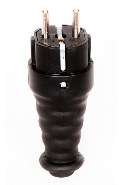 Aslan civata Yef Rubber Male Plug 1x16 Grounded Male Plug