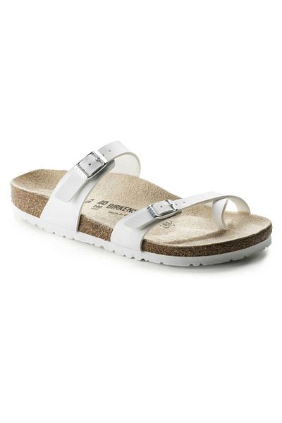 Birkenstock Mayari Genuine Leather Women's Slippers - Flip Flops