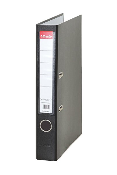 Esselte مجلد ضيق صديق للبيئة باللون الأسود - 9945-95