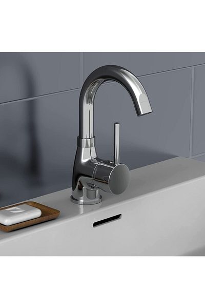 Sardıcı Chrome Body Kitchen Sink Faucet