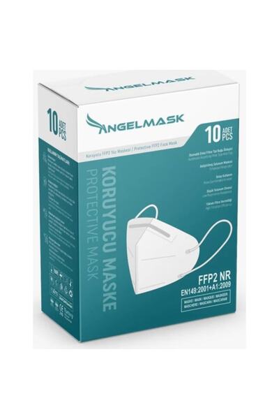 AngelMask Beyaz N95 Maske 10 Adet