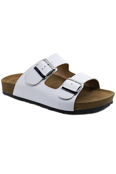 Khayt Papuci de zi cu zi pentru bărbați, ortopedici, cu cataramă dublă