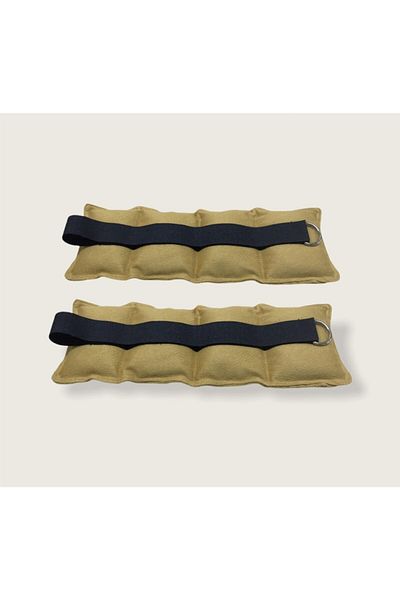 SIFIR312 Hand & Ankle Weight 2 Pieces of 1.0 Kg Sand Bag - Muscle Strengthening Set of Two
