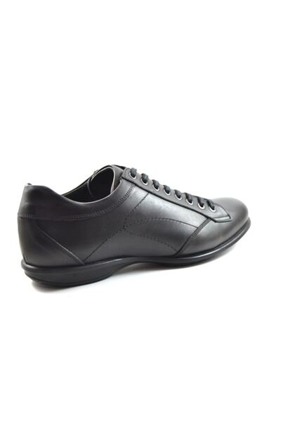 KOMCERO 2103-1364 Black Men's Casual Genuine Leather Shoes