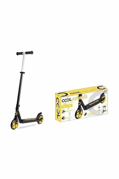 Cool Wheels Age 8+ Cool Wheels - Foldable 2 Wheel Yellow Scooter