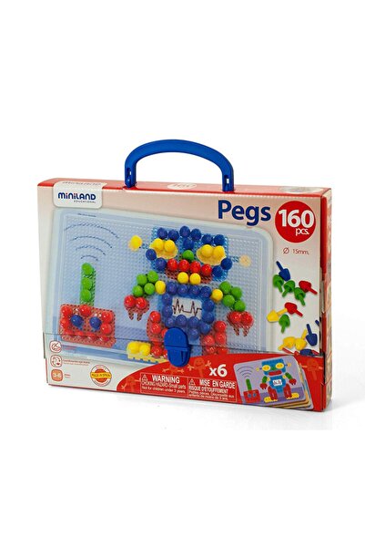 Miniland Set Mozaic Design 15 Mm 160 Piese