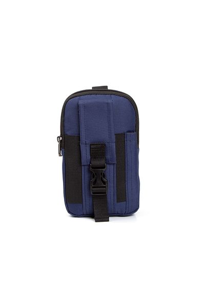 Newish Everest Unisex Navy Blue Men's Tactical Belt Bag with Phone Compartment (18X11Cm)